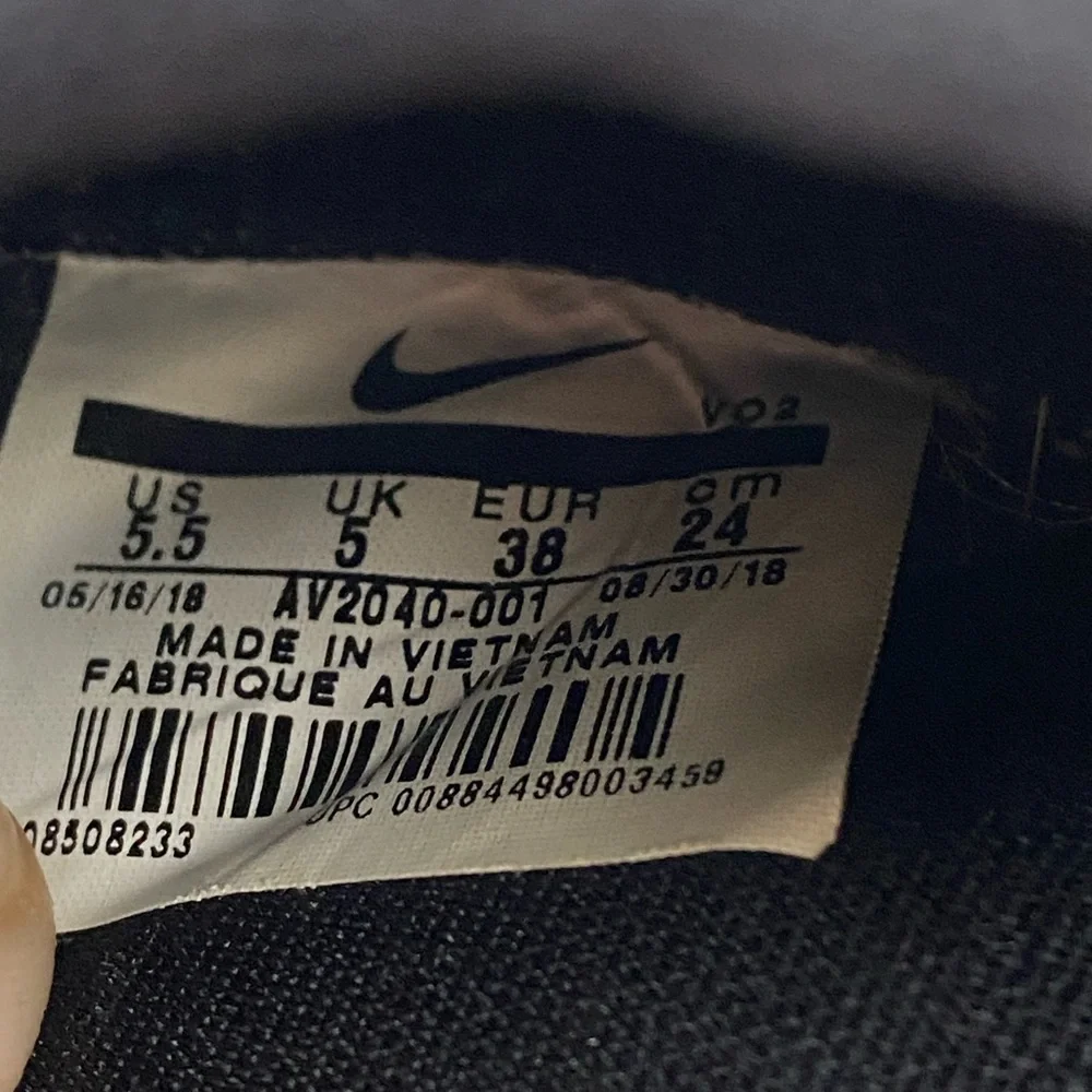 Nike Air Force 1 Utility Cool Grey OBJ Odell Beckham Jr Shoe AV2040-001 Kids 5.5